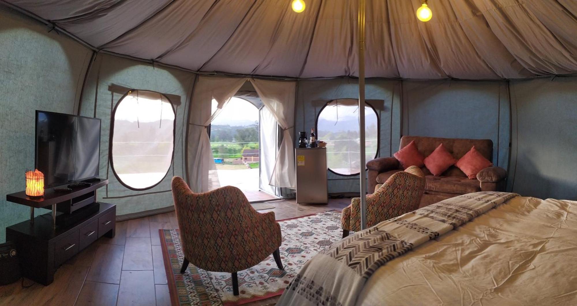 Cabanas & Glamping De Ruana Por Boyaca Paipa Ngoại thất bức ảnh