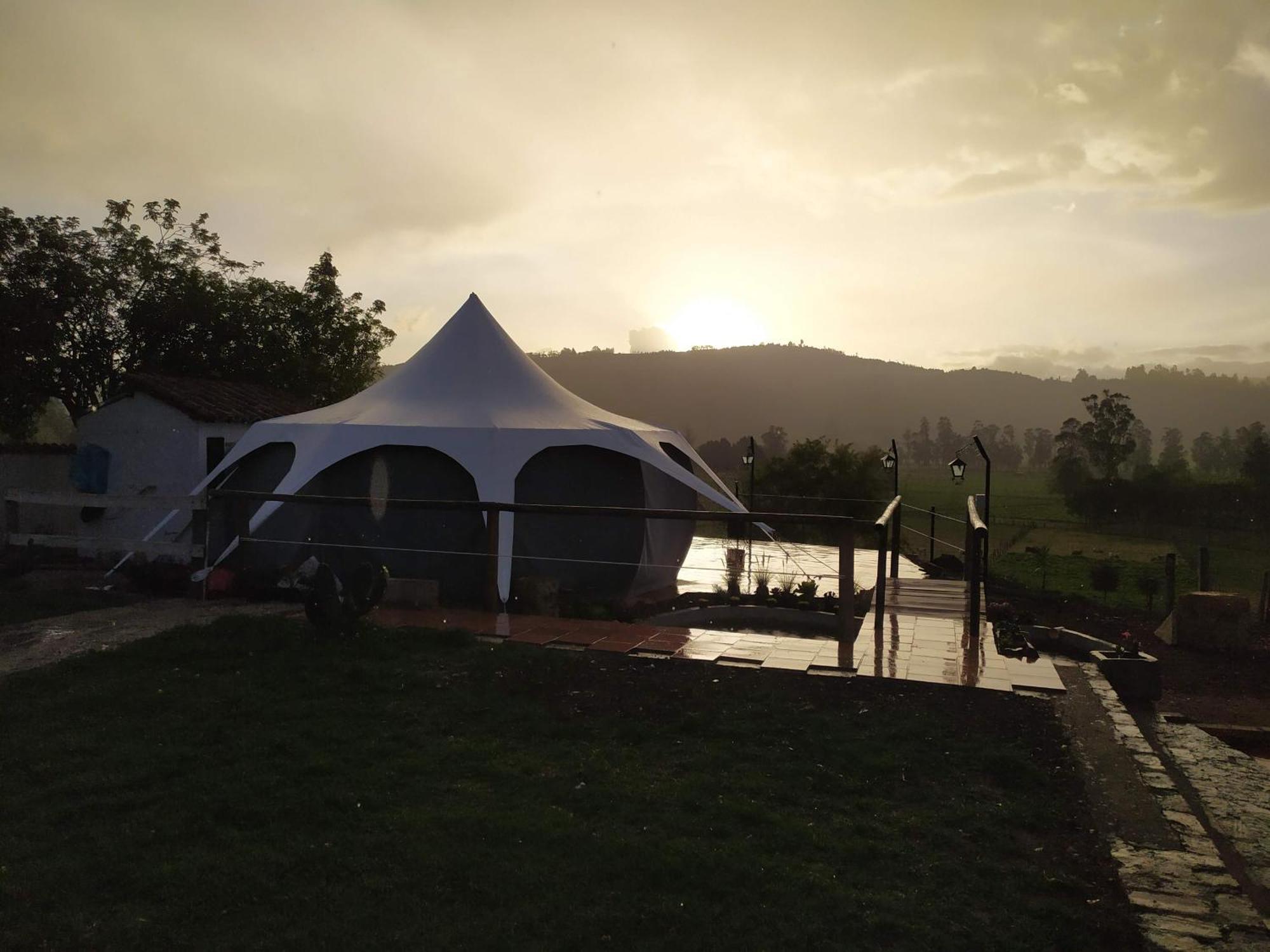 Cabanas & Glamping De Ruana Por Boyaca Paipa Ngoại thất bức ảnh