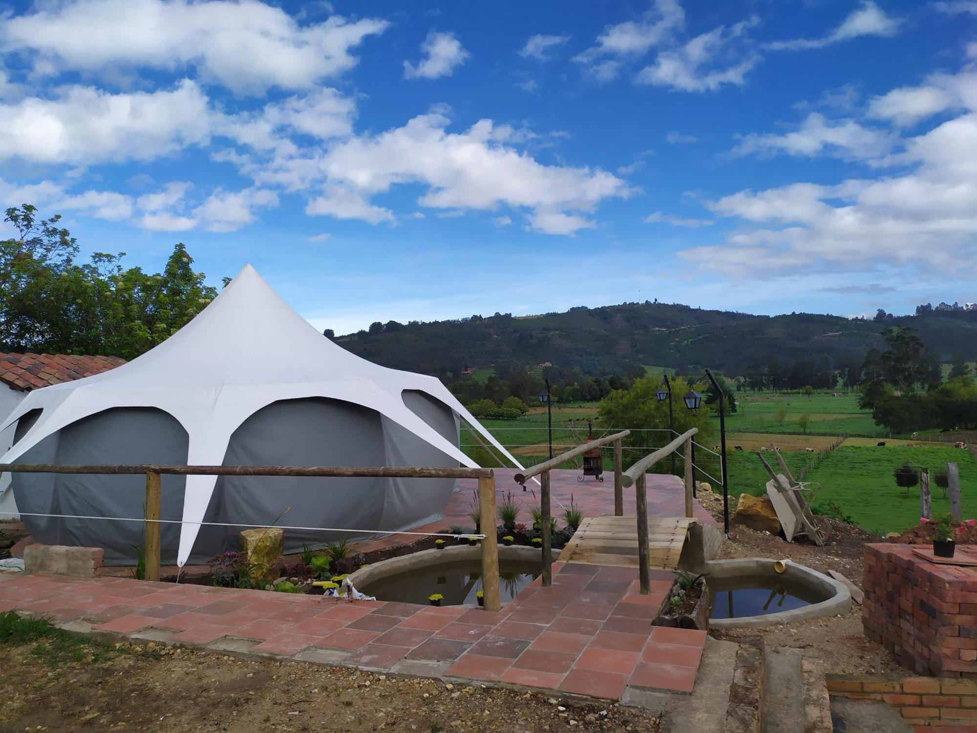 Cabanas & Glamping De Ruana Por Boyaca Paipa Ngoại thất bức ảnh